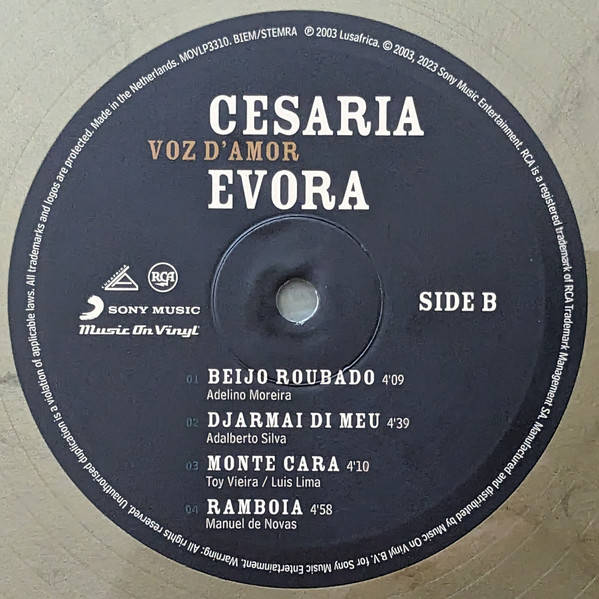 Cesaria Evora – Voz d&#039;Amor (2LP color)